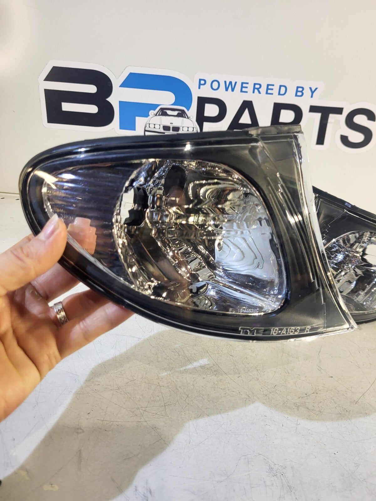 BMW E46 Left/ right direction indicator light, white 63137165849 63137165850