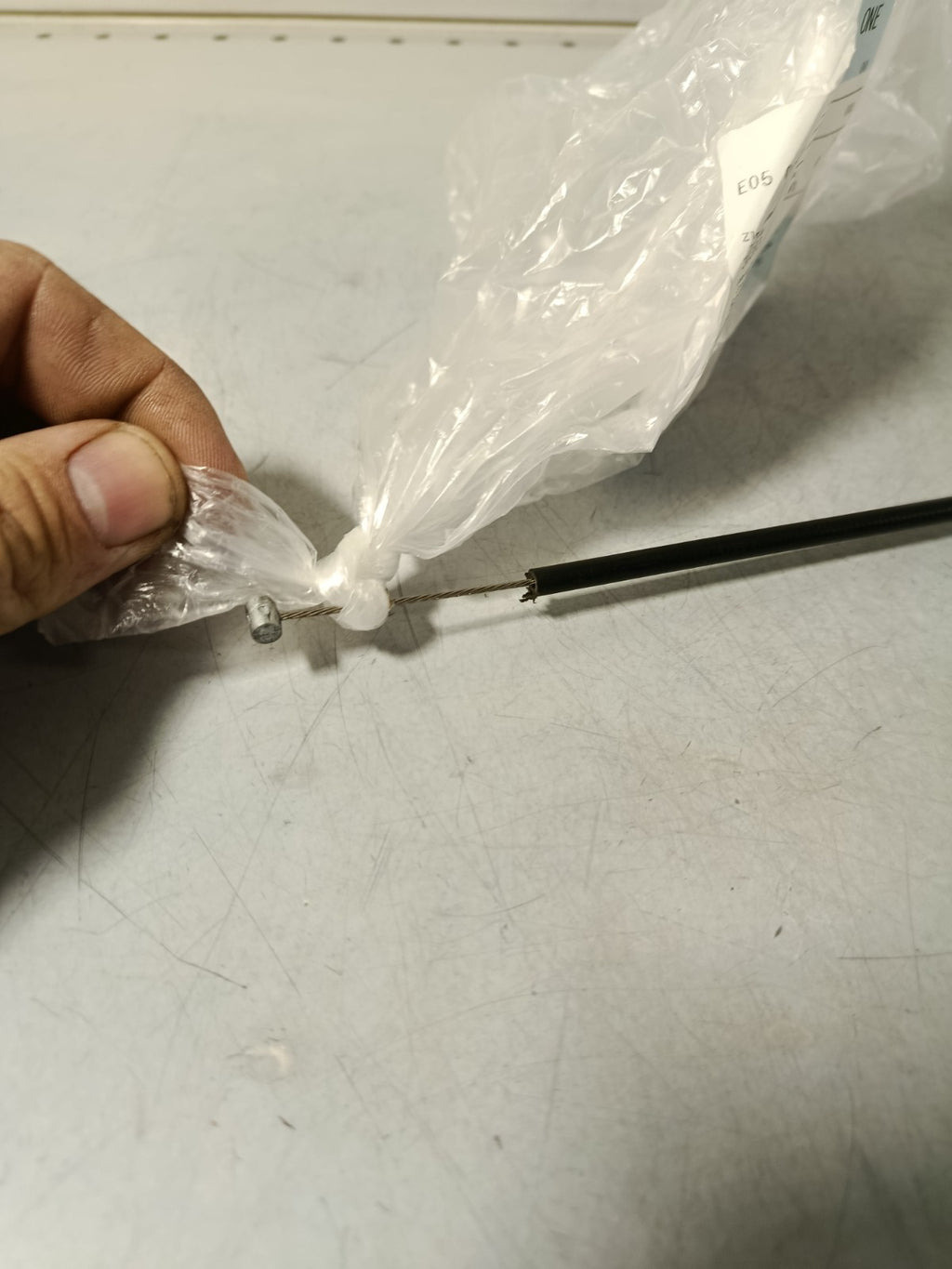 BMW E39 Hood Mechanism Centre Bowden Cable 51238176596