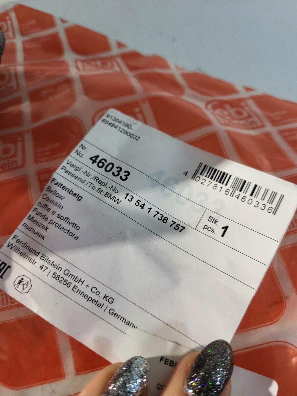 BMW E36 Rubber boot 13541738757