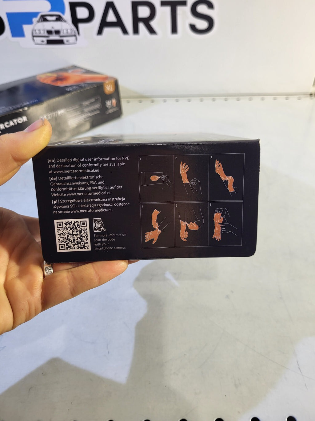 Disposable protective gloves XL for workshop Go Grip RP30025005