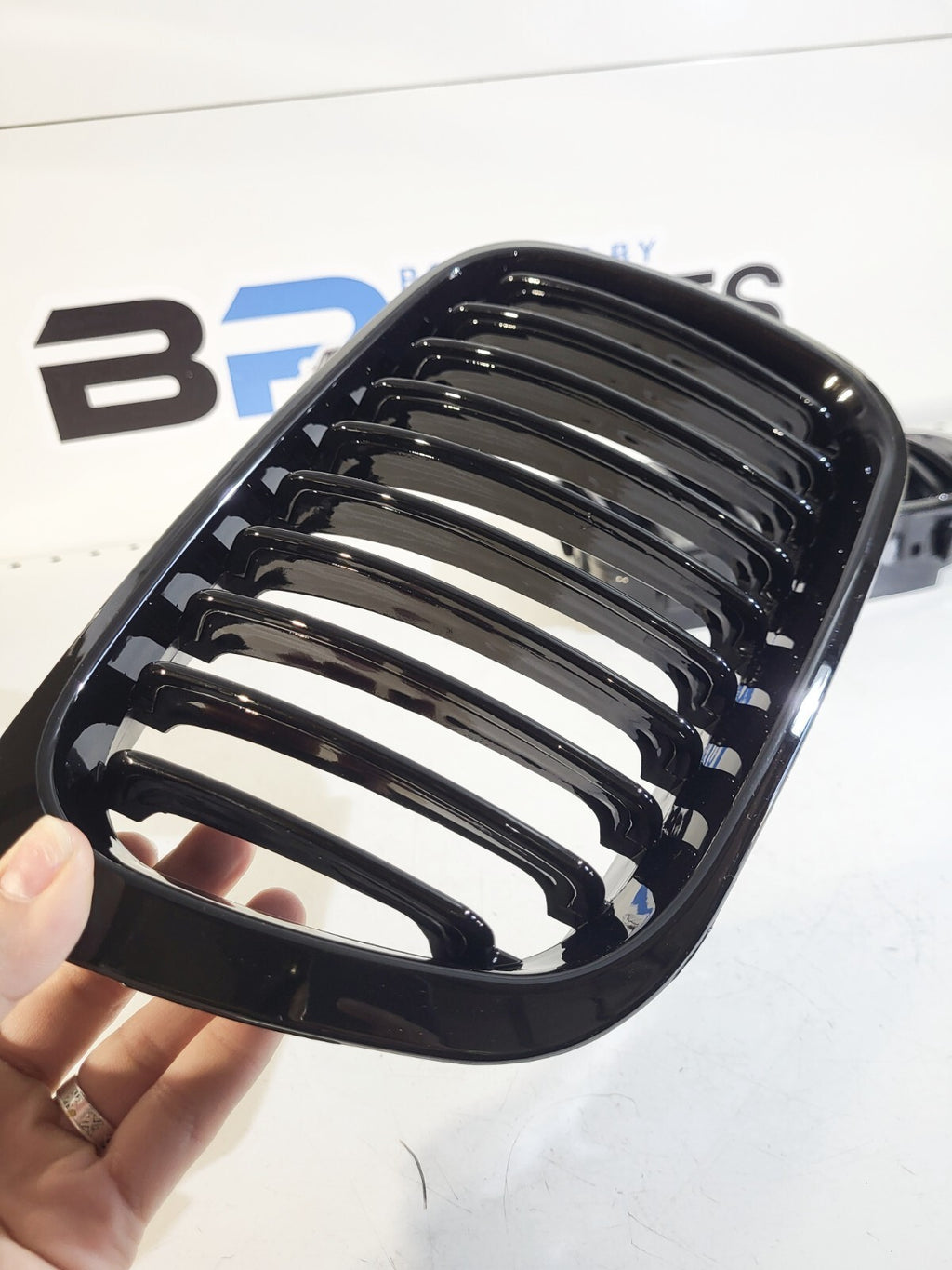 BMW E46 pre-facelift sedan front grille high gloss black, not oem