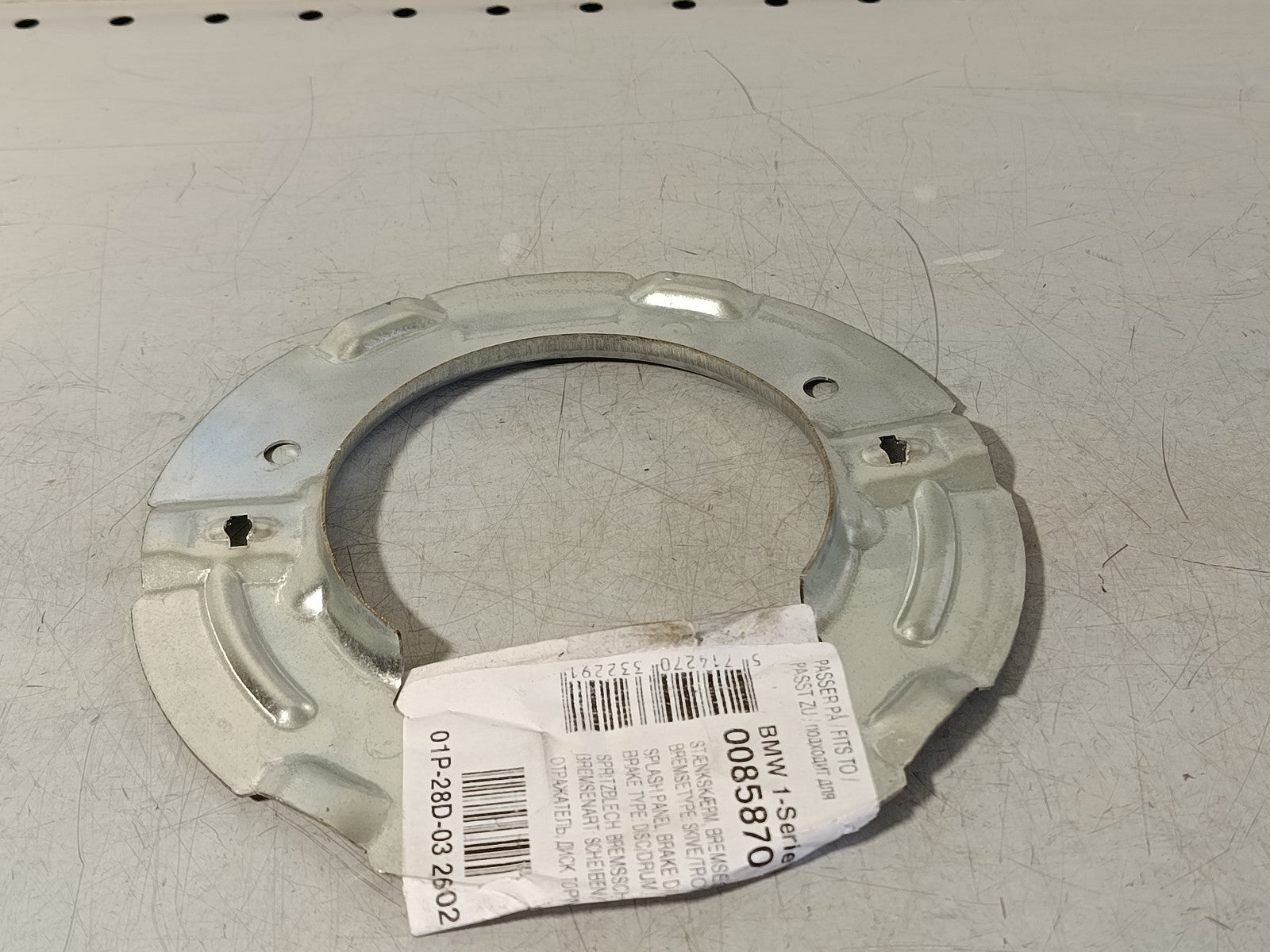 BMW e92 325i D=160MM Supporting ring brake shoe 34216771429 KLOKKERHOLM 0085870