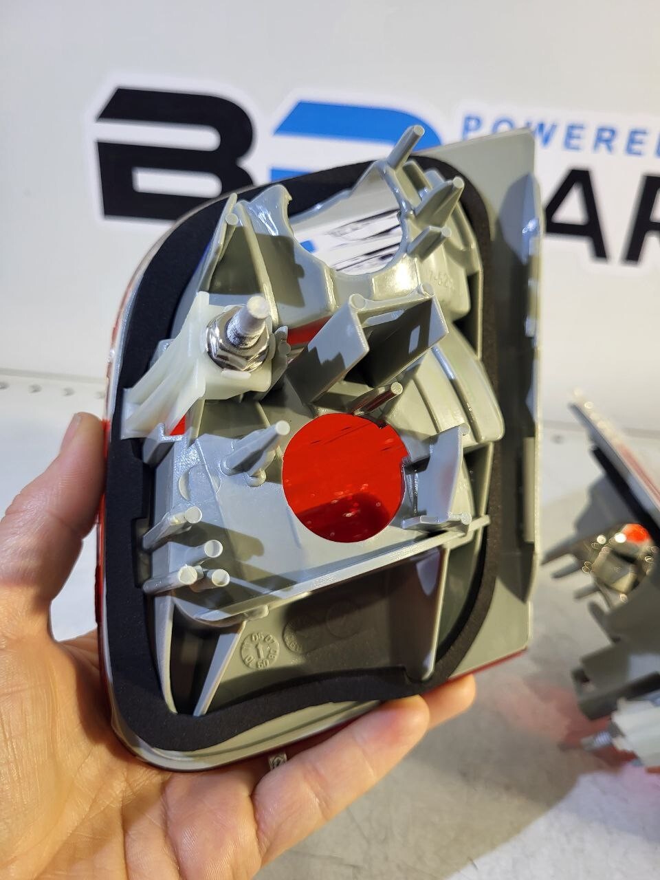 BMW E46 (01-05) Sedan Rear Light, Trunk Lid Set White 63216910537 63216910538