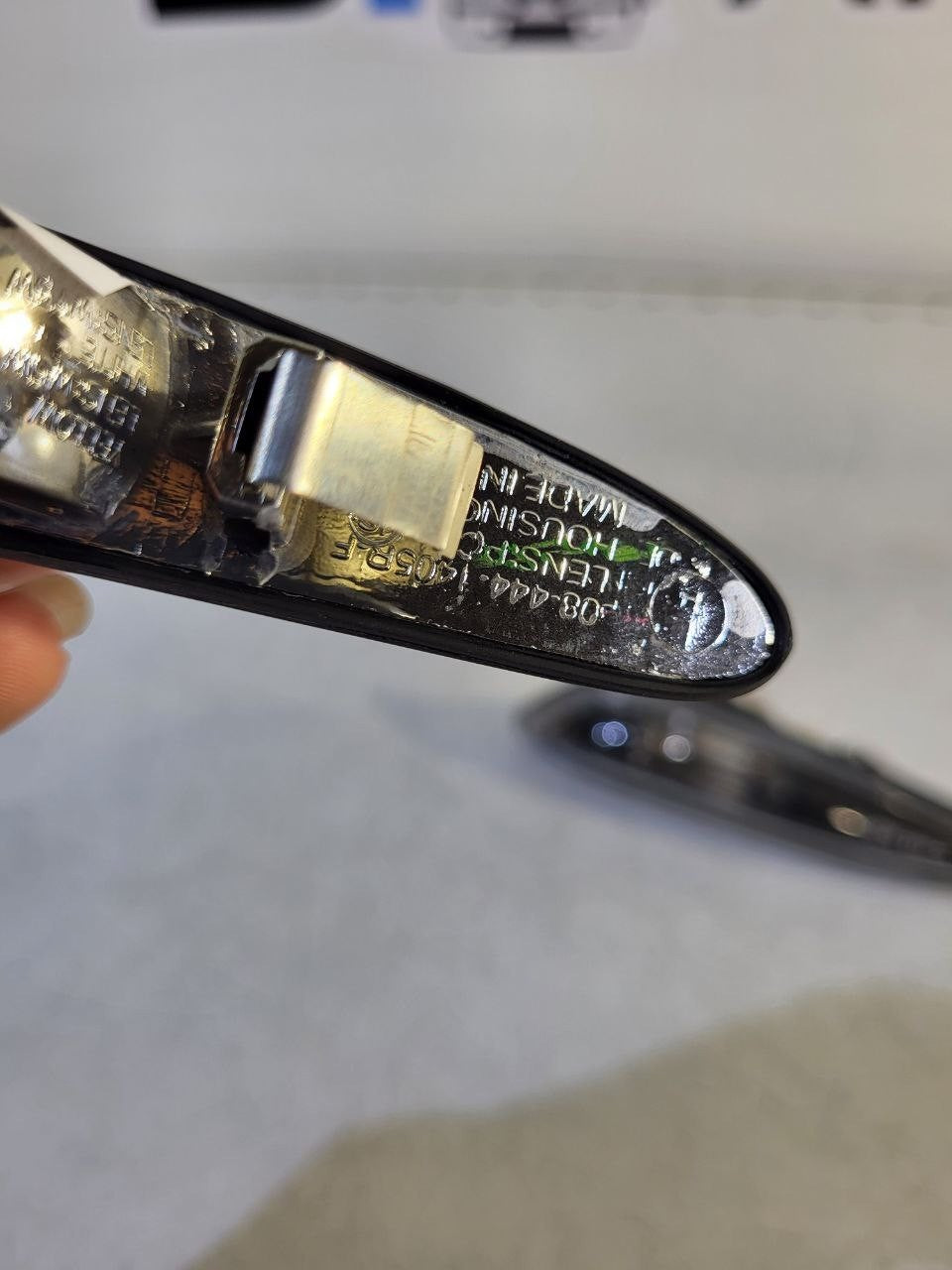 BMW E46 X3 E83 Side Indicators Clear Black DIEDERICHS S46KNS 63137165916 \915