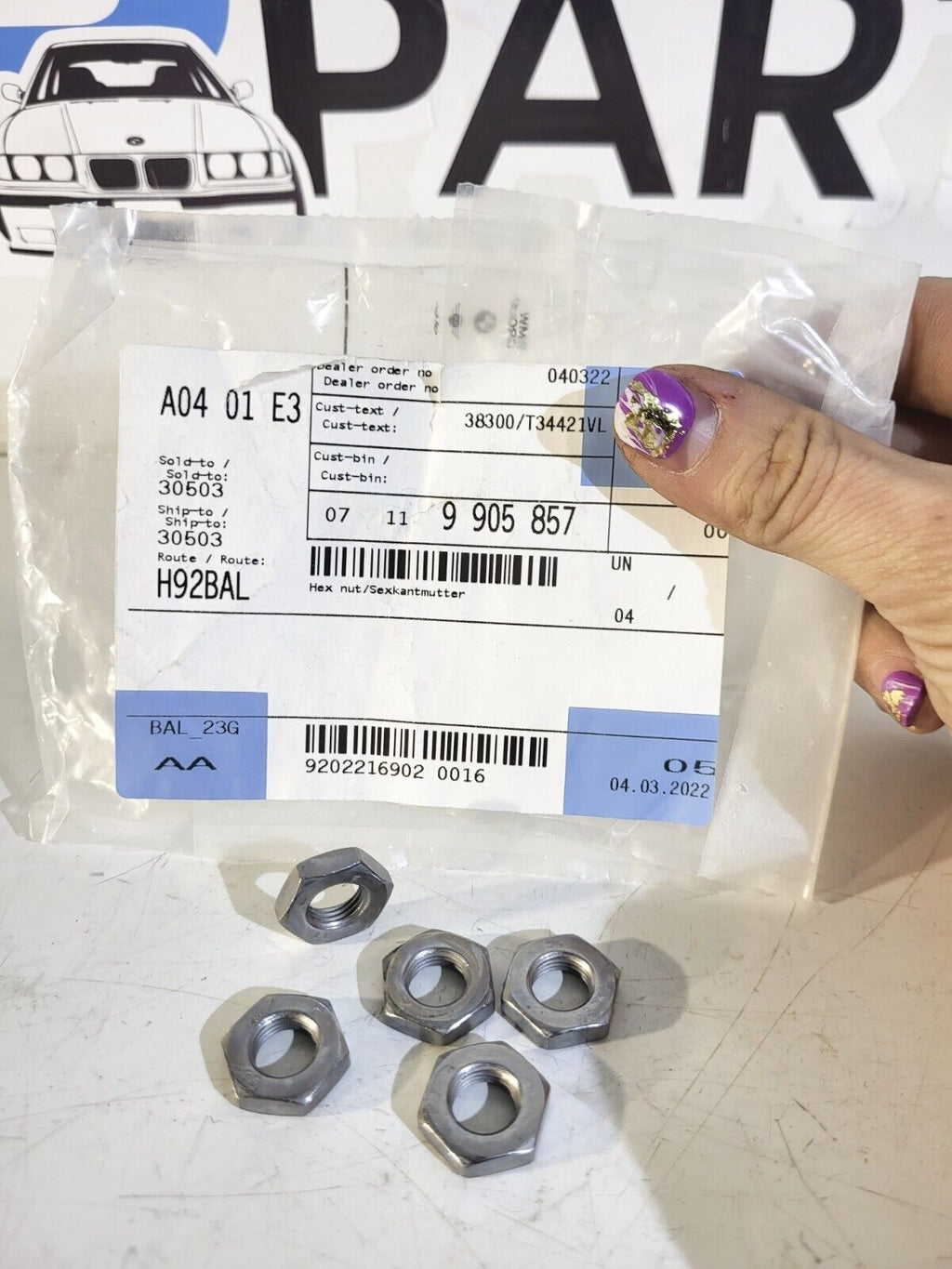 BMW Hex nut M10X1-LH 1psc 07119905857