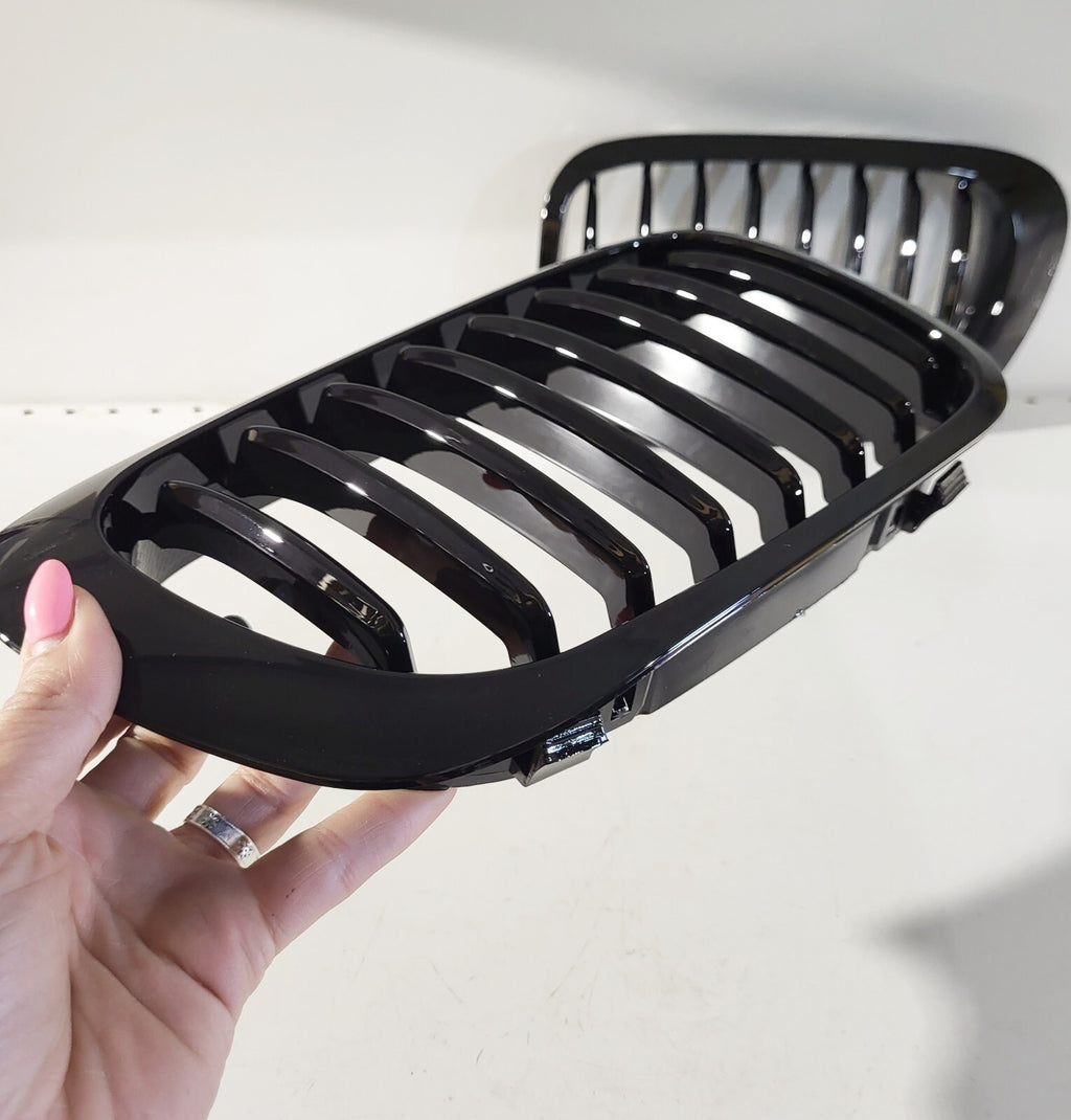 BMW E46 Coupe front grille high gloss black, not oem