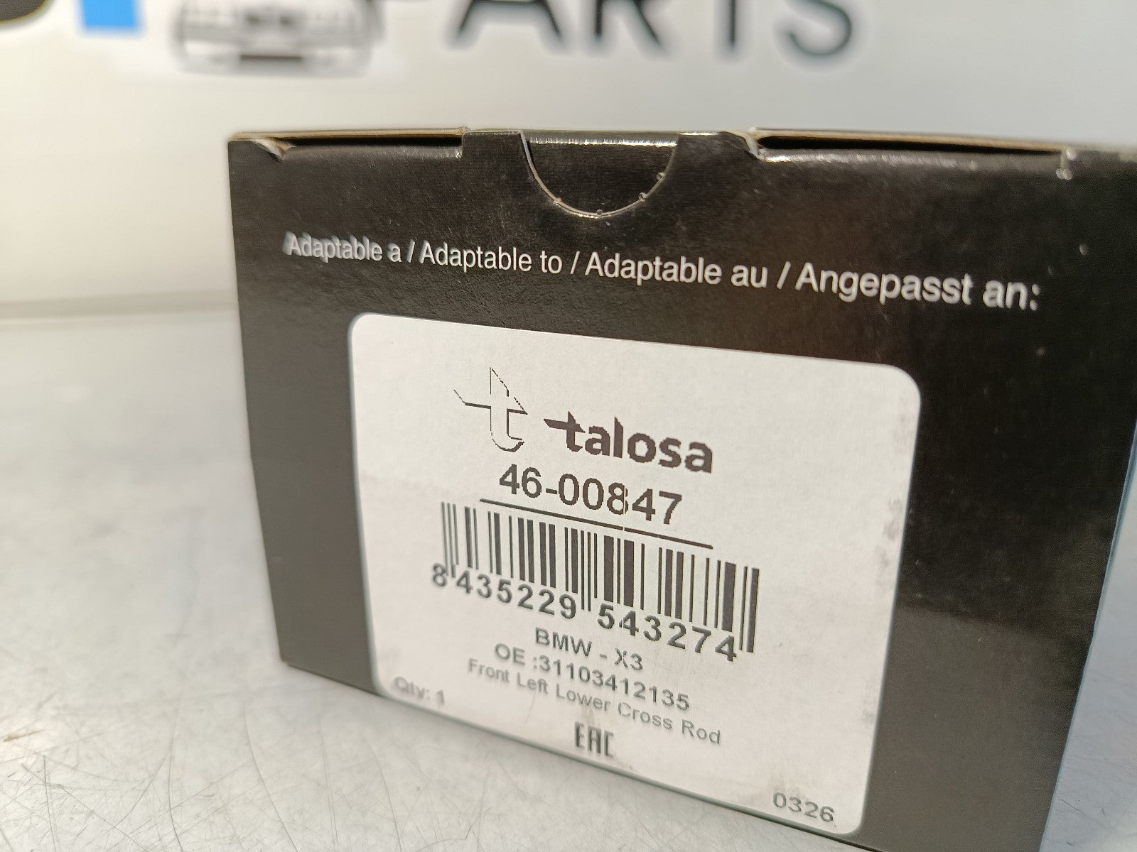 BMW e83 3.0d Wishbone, right 31122229522 TALOSA 46-00847