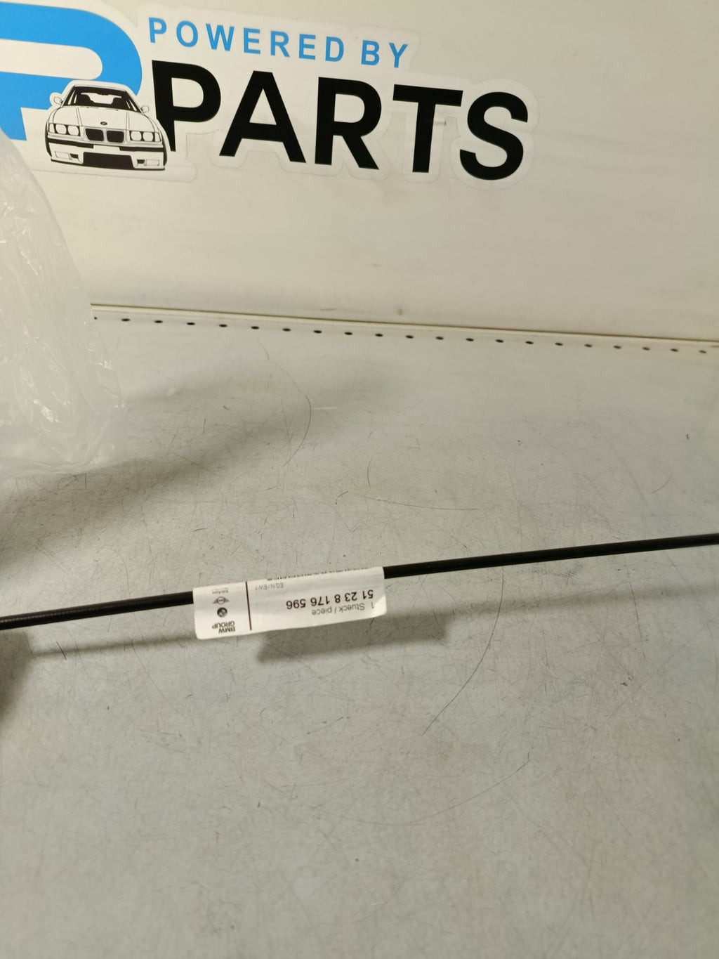 BMW E39 Hood Mechanism Centre Bowden Cable 51238176596