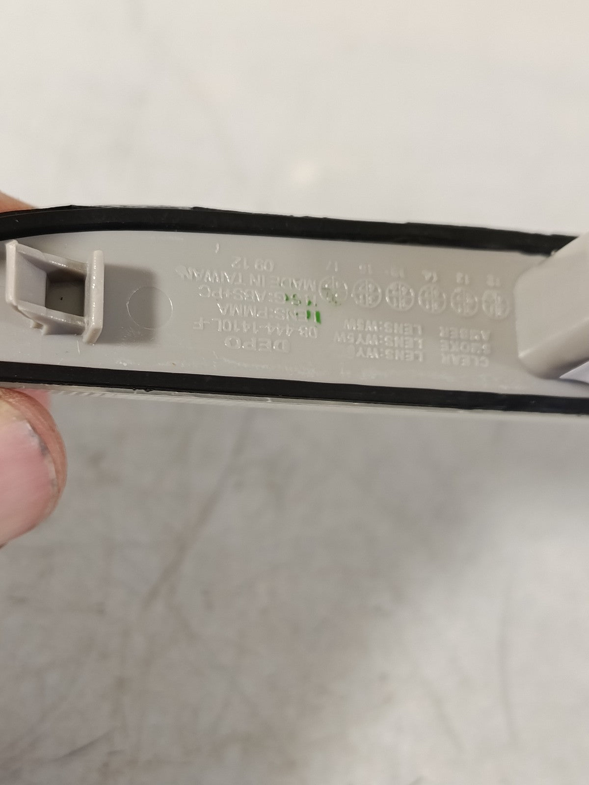BMW E65 turn indicator lamp, left right white 63137164757 63137164758 DEPO