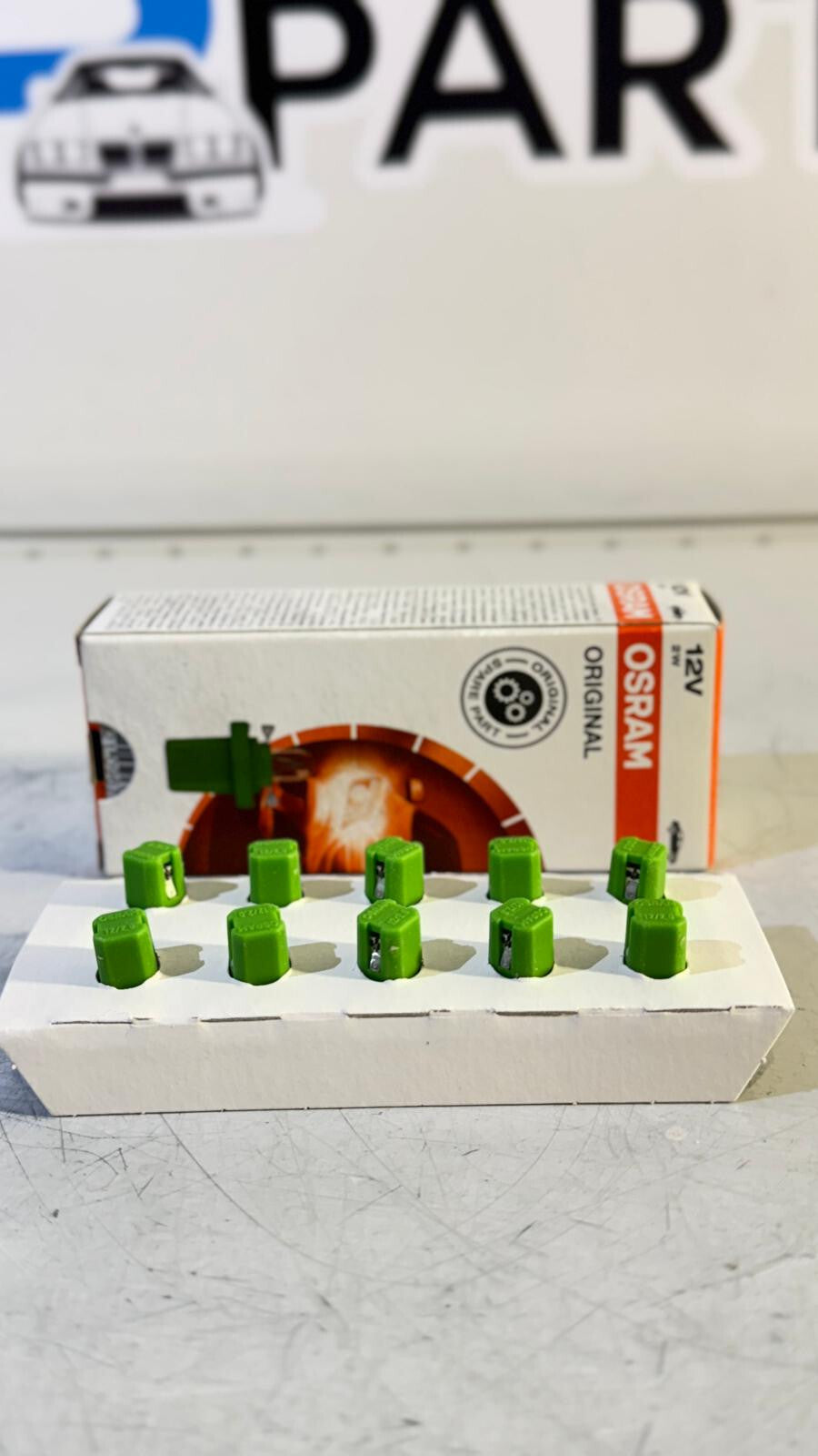 OSRAM 12V 2W DASHBOARD LIGHT BULB 2722MF 1psc