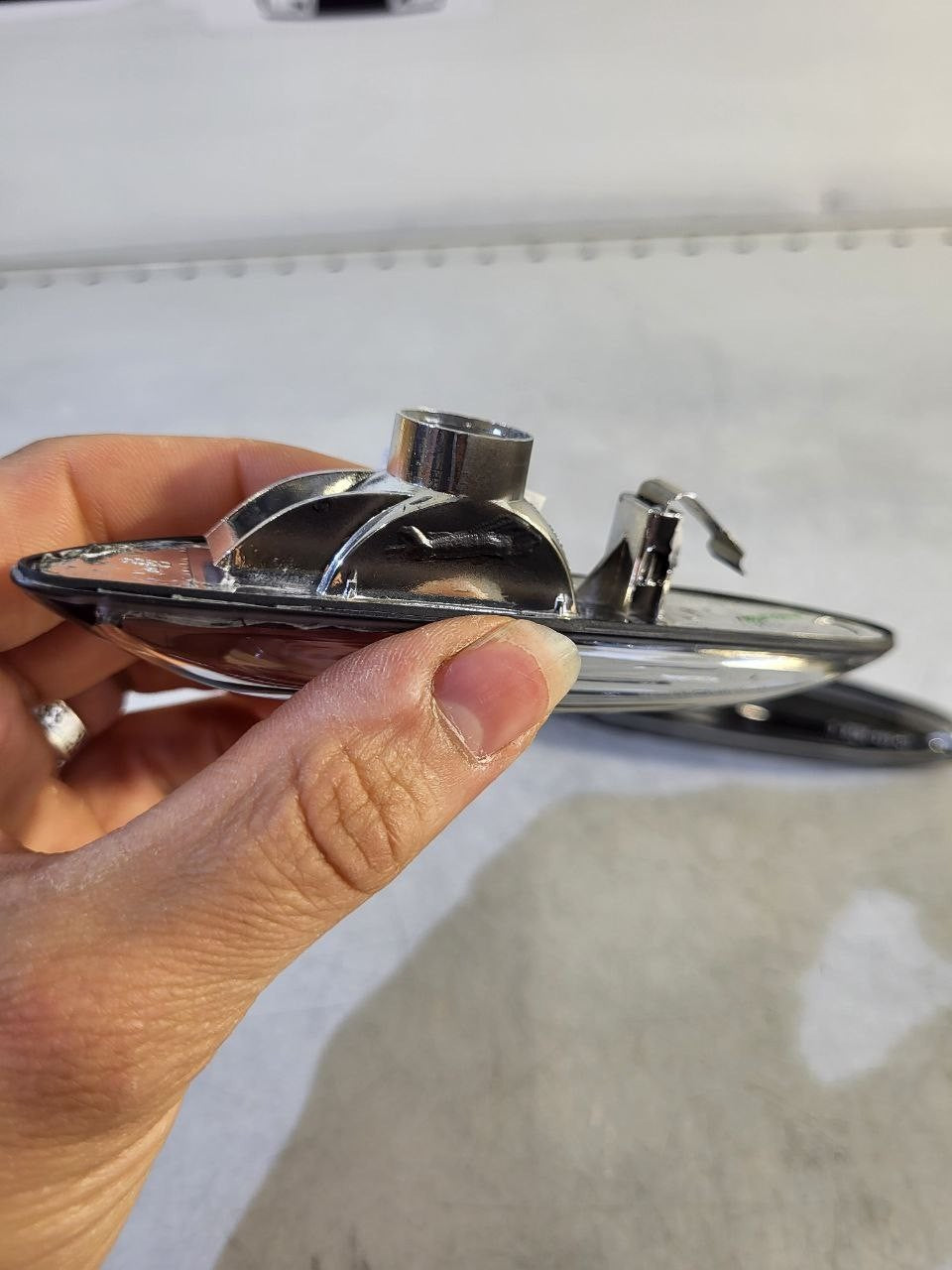 BMW E46 X3 E83 Side Indicators Clear Black DIEDERICHS S46KNS 63137165916 \915