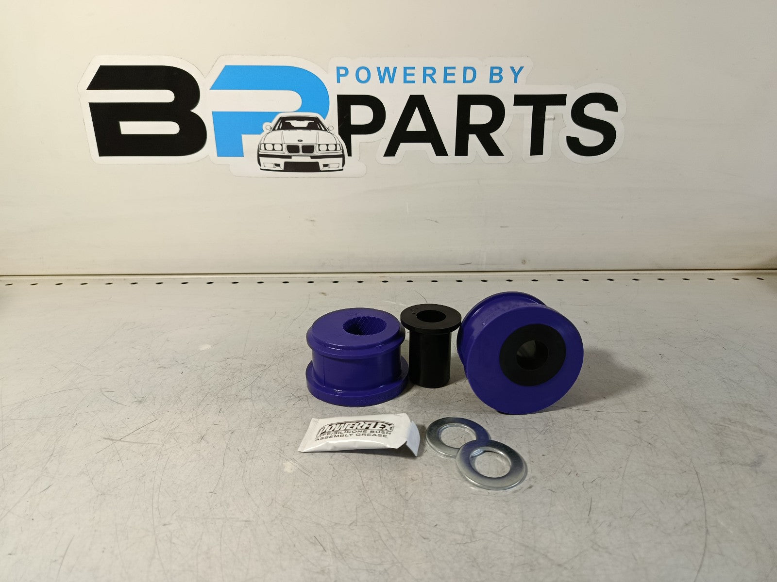 BMW E36 rubber eccentric mounting wishbone 31129059288 Powerflex PFF5-303