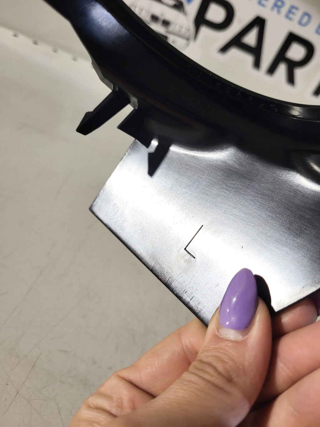 BMW E46 Cover, fog lamp, left (M-PAKET) 51117893067