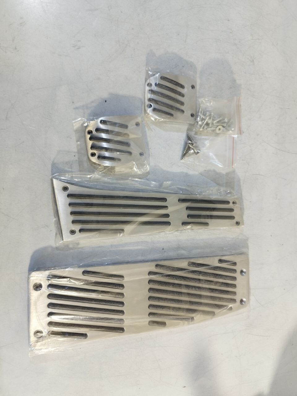 BMW E39 Pedalcover set 4 pcs - fit for BMW E39 95-00 FK Automotive FKPPBM011