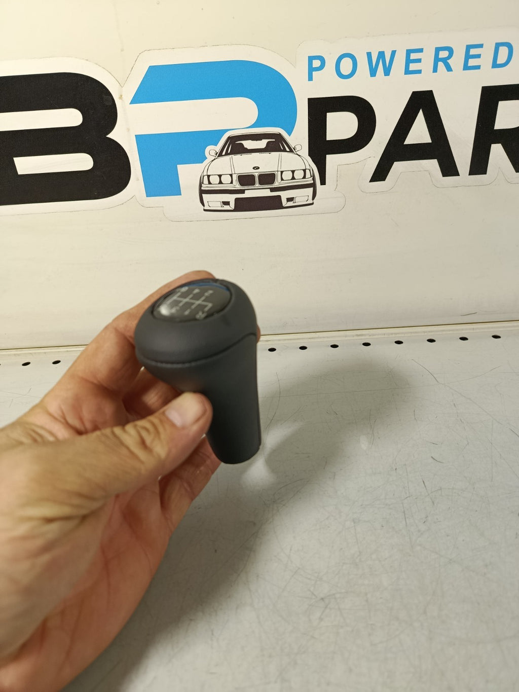 BMW Gearshift Knob, Leather 6-Speed 25117523817
