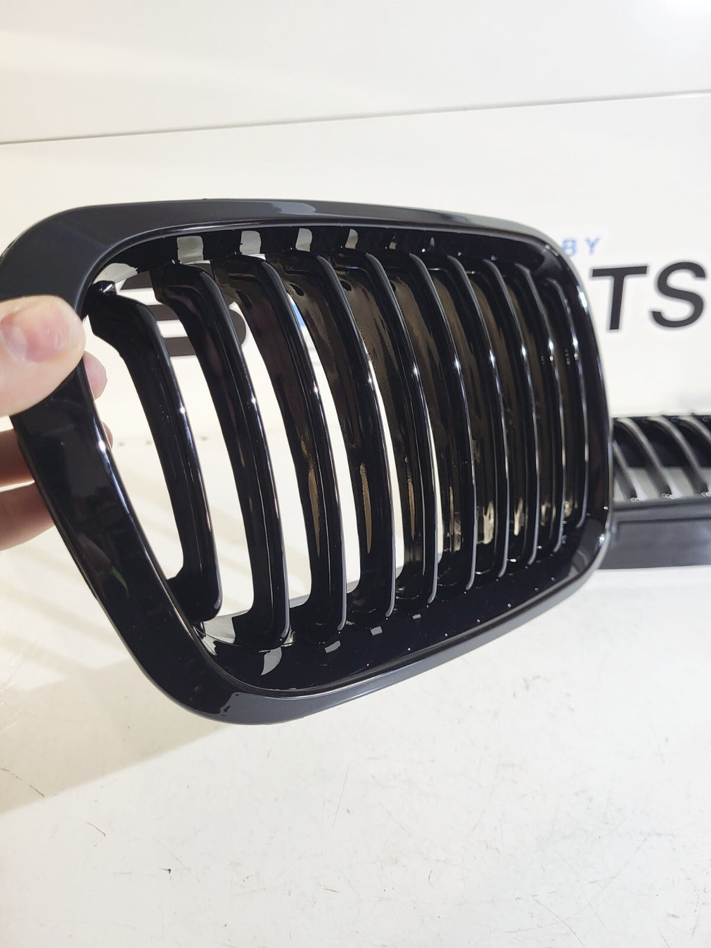 BMW E46 pre-facelift sedan front grille high gloss black, not oem