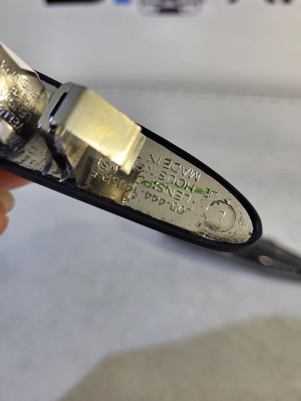 BMW E46 X3 E83 Side Indicators Clear Black DIEDERICHS S46KNS 63137165916 \915