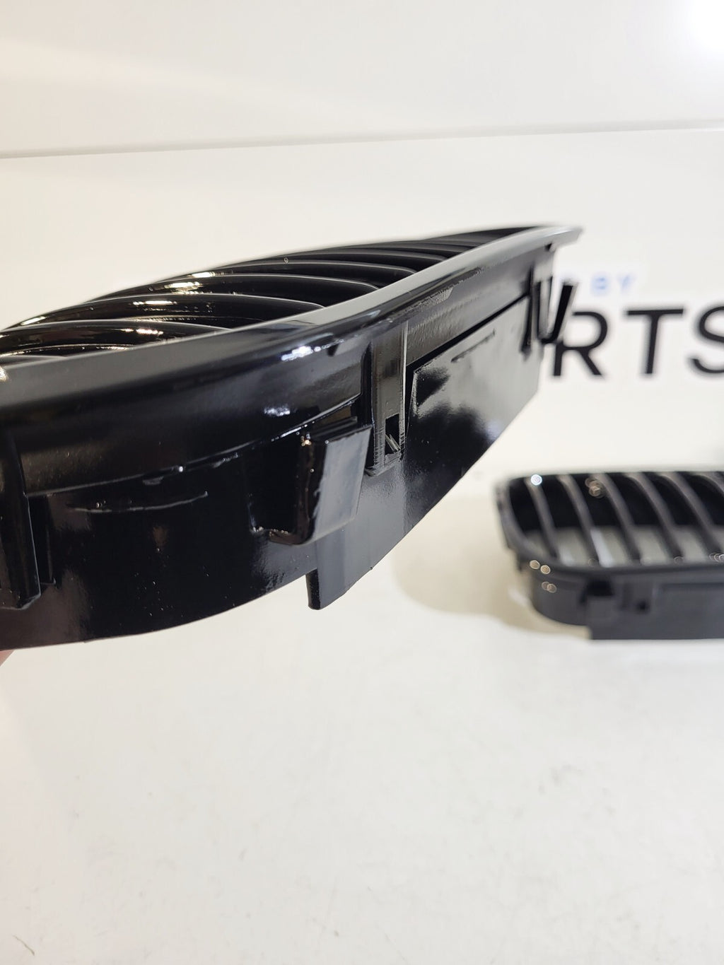 BMW E46 pre-facelift sedan front grille high gloss black, not oem