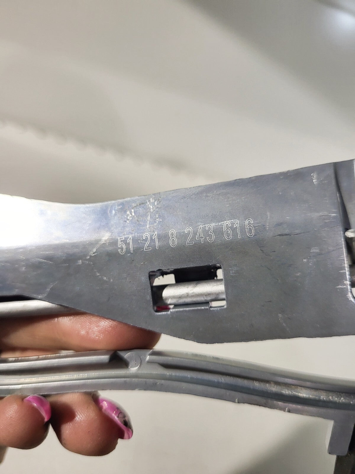 BMW E53 Carrier, outside door handle,front right 51218243616