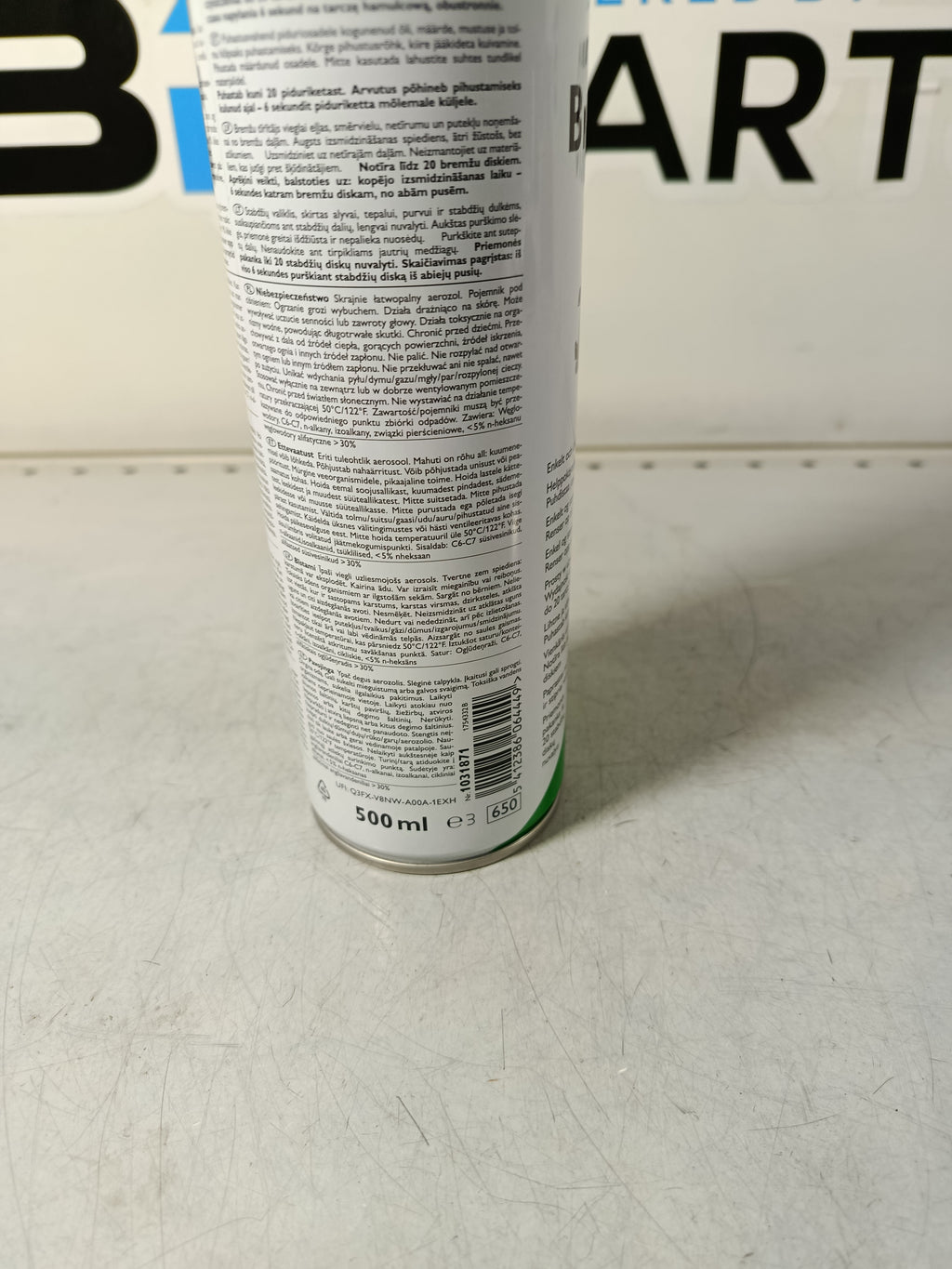 Brake cleaner CRC Brākleen 20 500ml