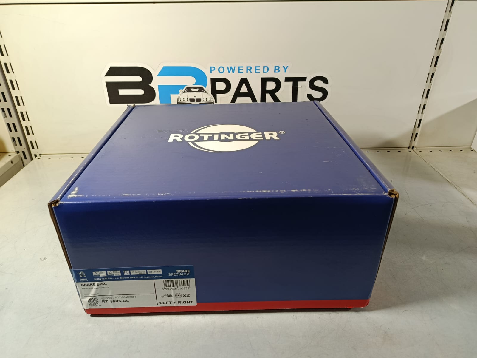 ROTINGER Brake Disc Set RT 1605-GL (Left + Right) 2PC