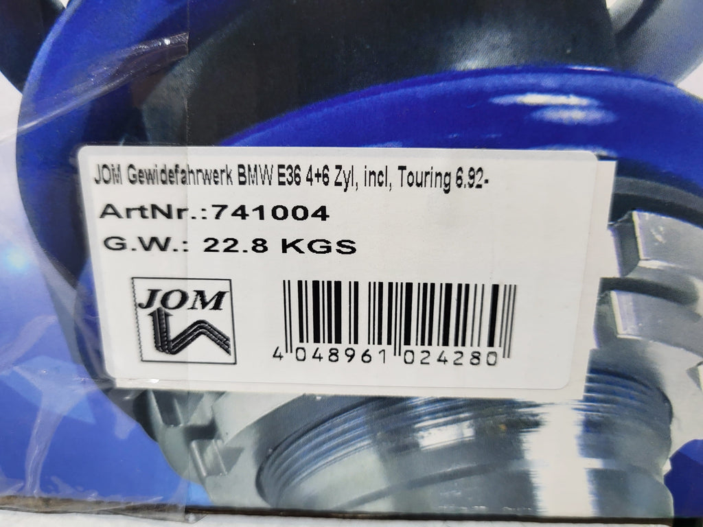 BMW E36 JOM Coilover kit -Low budget- height adjustable
