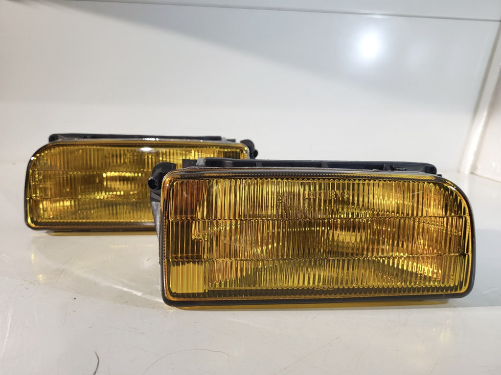 BMW E36 fog lights yellow, OEM look, right, left, set of 2